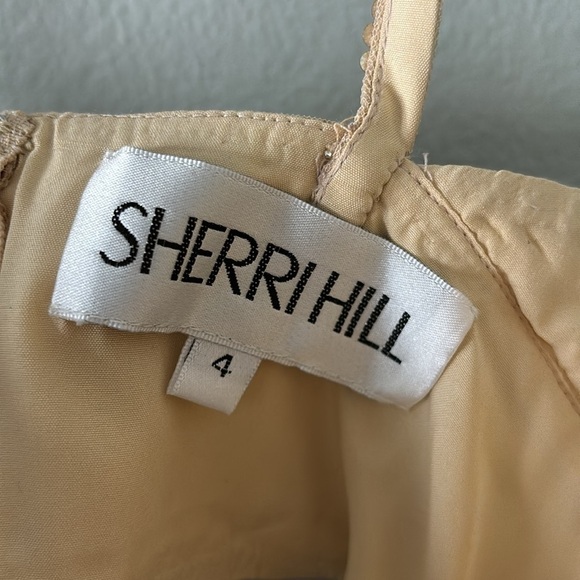 Sherri Hill Embellished Beaded Crop Top - Picture 3 of 4